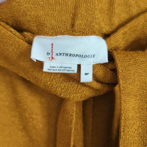 Anthropologie Mustard Wide Leg Pants - Picture 7 of 7